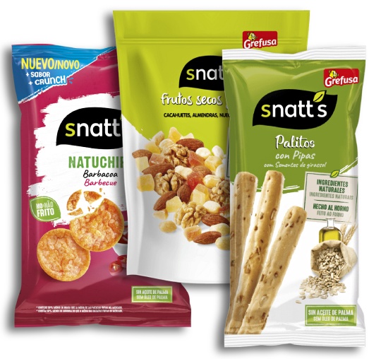 Snatt's  Marcas de productos horneados de Grefusa